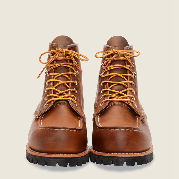 Red Wing Heritage Boots Roughneck - 6-Inchr Rough & Tough Læder - Brune - Herre 2586-LMQJN